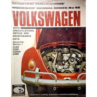 Volkswagen Workshop Manual. Series 1100-1300