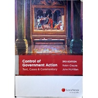 Control Of Government Action. Text, Cases And Commentary