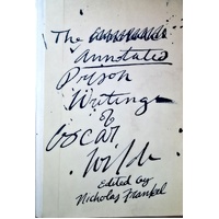 The Annotated Prison Writings Of Oscar Wilde