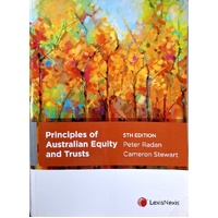 Principles Of Australian Equity And Trusts