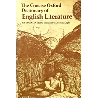 The Concise Oxford Dictionary Of English Literature