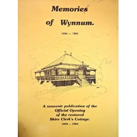 Memories Of Wynnum 1884-1984