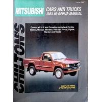 Chilton's Mitsubishi Cars And Trucks 1983-89, Repair Manual