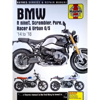 MW R NineT, Scrambler, Pure. Racer And Urban 2014-18. Service And Repair Manual. 2014 To 2018
