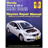 Honda Civic (2012-15) & CR-V (2012-16). Haynes Repair Manual