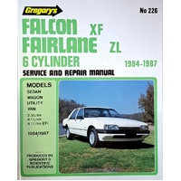 Falcon XF, Fairlane ZL 6 Cylinder. Service And Repaiir Manual