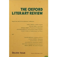The Oxford Literary Review
