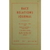 Race Relations Journal