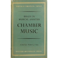 Essays In Musical Analysis. Chamber Music
