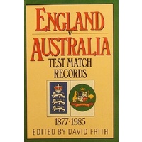 England V Australia Test Match Records