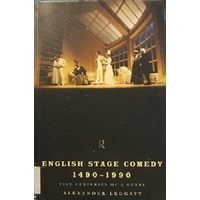 English Stage Comedy 1490-1990. Five Centuries Of A Genre