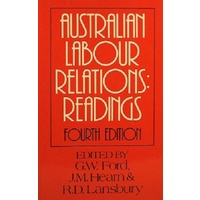 Australian Labour Relations. Readings