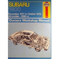 Subaru Owners Workshop Manual