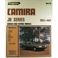 Gregory's Repair Manual No.210 Camira JB