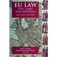 EU Law. Text, Cases, And Materials