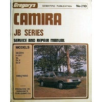 Camira. JB Series Service And Repair Annual. No. 210