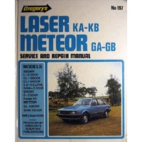 Gregory's Laser KA-KB Meteor GA-GB Service And Repair Manual. No. 197