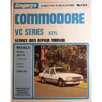 Commodore VC Series. 6 CYL. Service And Repair Manual. No.183