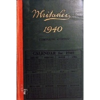 Whitaker Almanack 1940