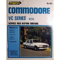 Commodore VC Series. 6 CYL. Service And Repair Manual. No.183