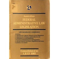 Australian Federal Administrative Law Legislation
