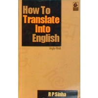 How To Translate Into English. Anglo-Hindi