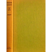 Modern Europe 1789-1939. A General Certificate Course