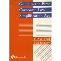 Guide To The First Corporate Law Simplification Act