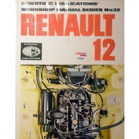 Renault 12. 1975-1976. Gregory's Service And Repair Manual No. 32.