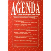 Agenda. A Journal Of Policy Analyis And Reform