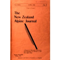 The New Zealand Alpine Journal June 1950. (Volume  XIII. No. 37)