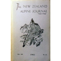 The New Zealand Alpine Journal. (1961. Vol IX. No. 48)