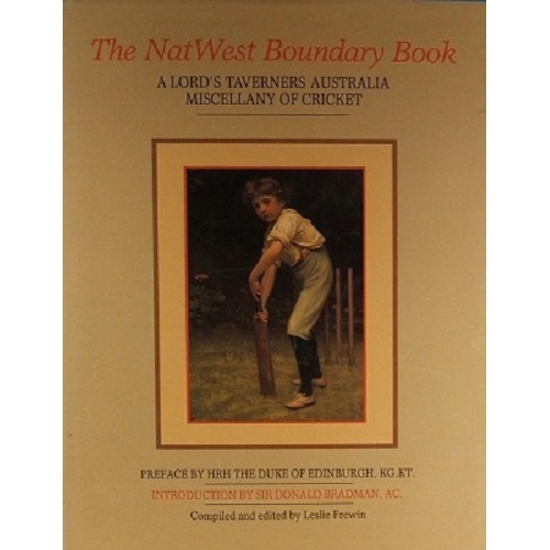 The Nat West Boundary Book. A Lord's Taverners Australia Miscellany Of Cricket.