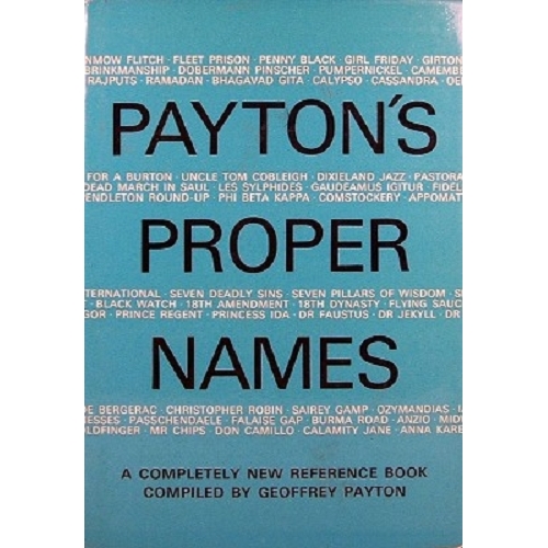 Payton's Proper Names
