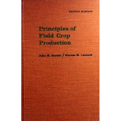Principles Of Field Crop Production