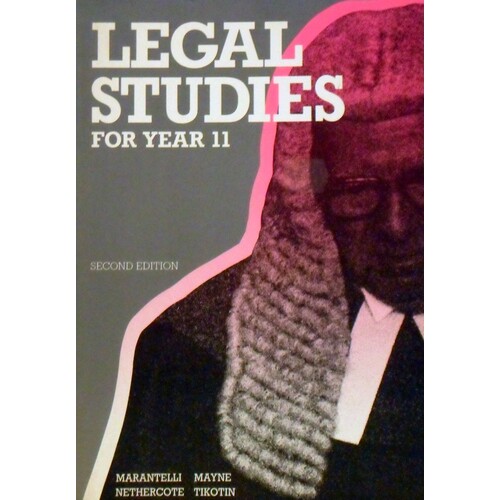 Legal Studies For Year 11