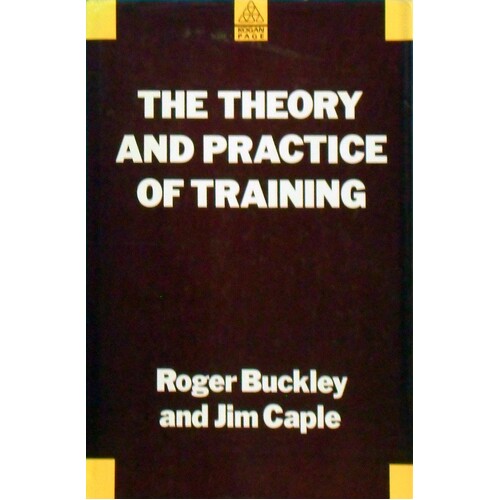 The Theory And Practice Of Training