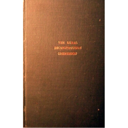 The Rural Reconstruction Commission