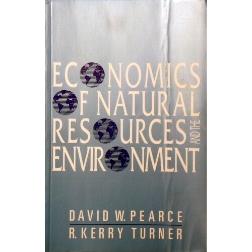 Economics Of Natural Resources And The Environment