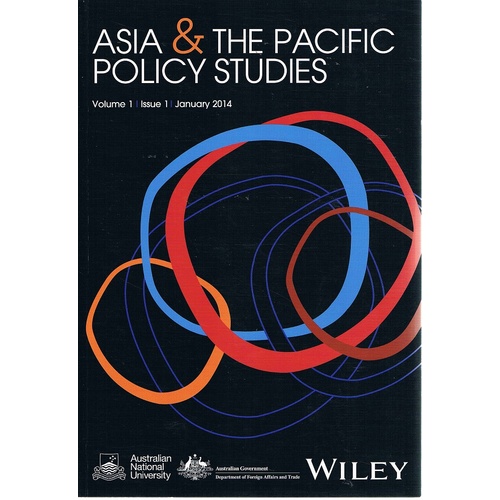 Asia And The Pacific Policy Studies