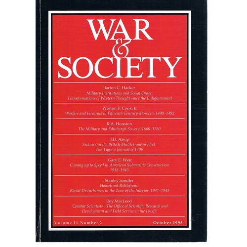 War And Society