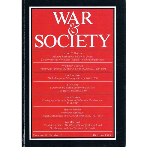 War And Society