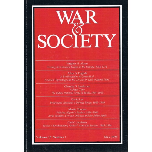 War And Society