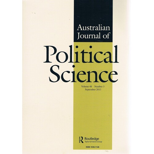 Australian Journal Of Political Science