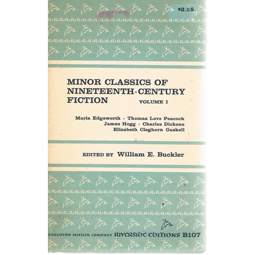 Minor Classics Of Nineteenth Century Fiction