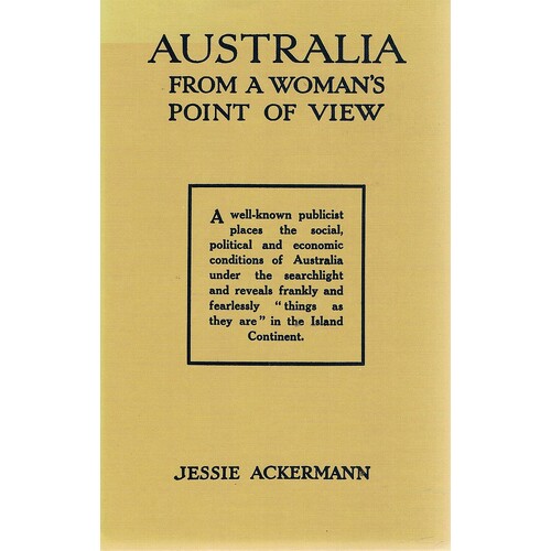 Australia From A Woman's Point Of View