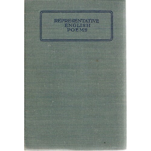 Representative English Poems