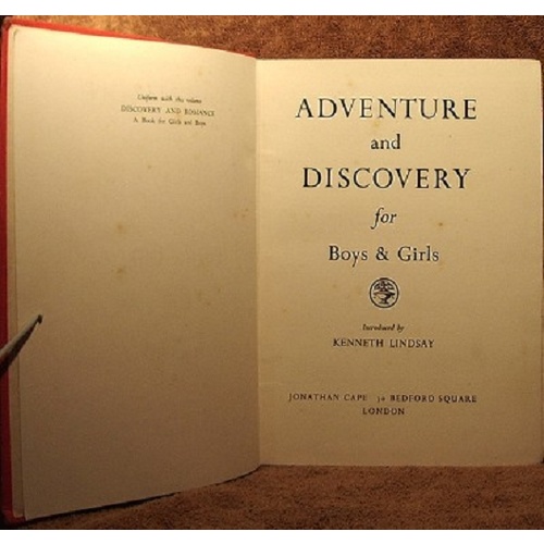 Adventure and Discovery for Boys and Girls