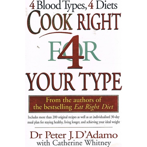 Cook Right For 4 Your Type