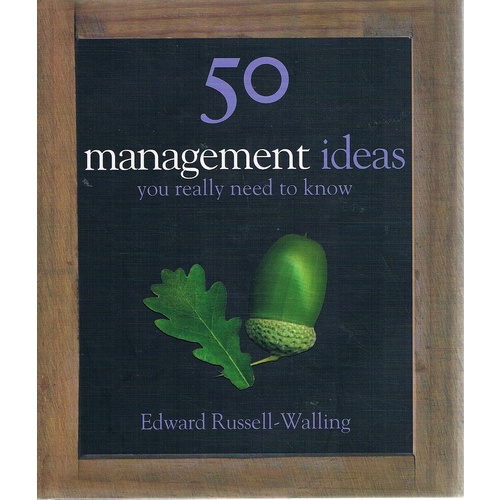 50 Management Ideas You Really Need To Know